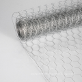 Malha de arame hexagonal galvanizada revestida de PVC para frango